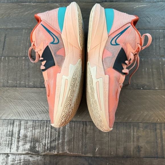 Nike Kyrie Low 5 Light Madder Root Pink Teal Men's Basketball Shoe Size 12 - Picture 8 of 9